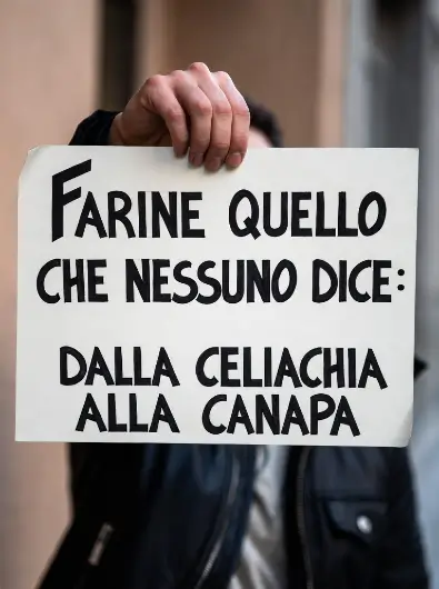 La farina di frumento contiene glutine