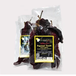 Peperoni secchi confezionati NON puliti