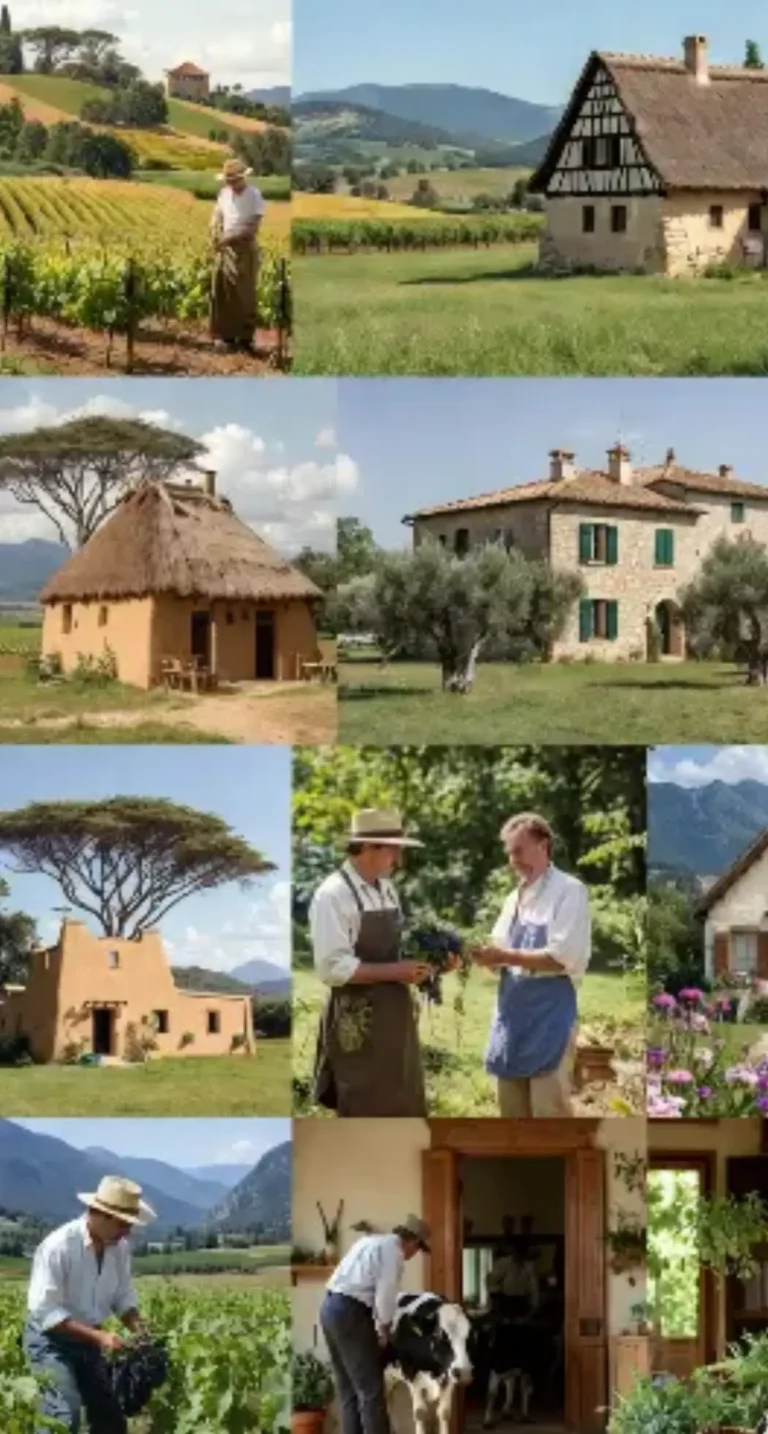 Scopri il Fascinante Mondo dell’Agriturismo Italiano, Europeo e Globale: Tradizioni e Differenze Uniche