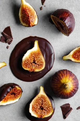 Fichi con cioccolato fondente bio
