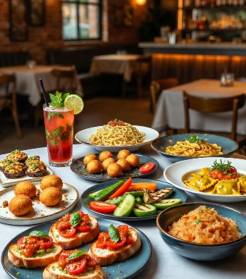 food 2026. Piatti in esposizione e cocktail