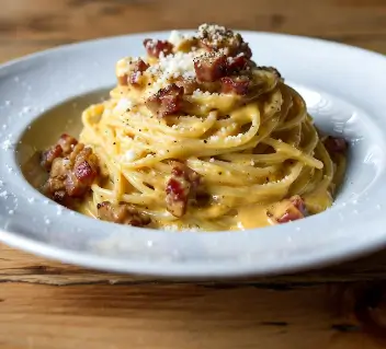 Piatto Spaghetti alla Carbonara