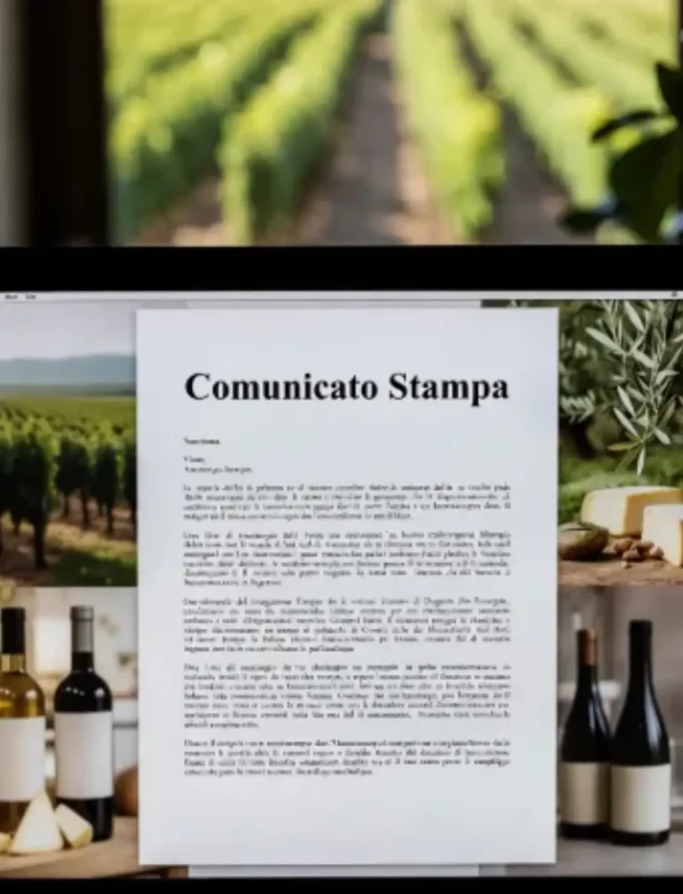 Come Pubblicare un Comunicato Stampa nel Settore Enogastronomico o Attività Rurali