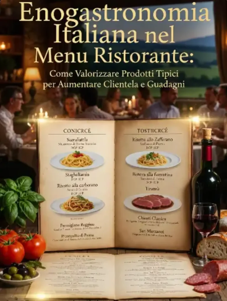 Enogastronomia Italiana nel Menu Ristorante: Come Valorizzare Prodotti Tipici per Aumentare Clientela e Guadagni