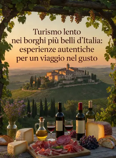 Sapori autentici e momenti di puro relax nei borghi più belli d’Italia.