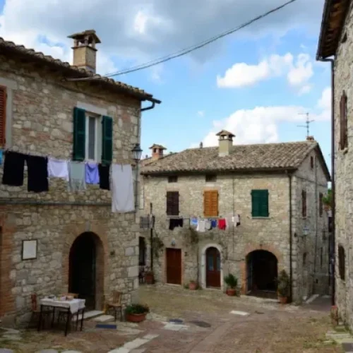 Sito web per B&B nei borghi italiani - Homepage professionale di bed and breakfast in borgo antico con design responsive