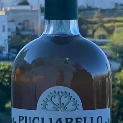Bottiglia pugliarello Liquore all’Ulivo